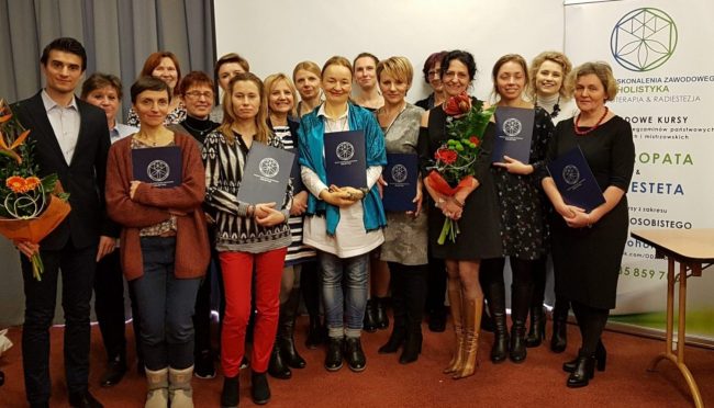 zakończenie kursu Naturopata – 1 edycja 2018 rok ODZ HOLISTYKA