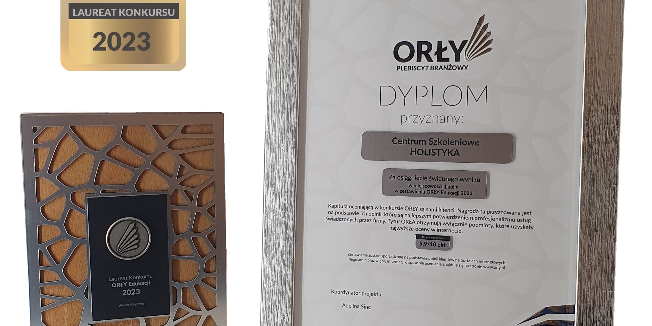 orły edukacji 2023 Centrum Szkoleniowe Holistyka